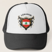 Der Libanon Truckerkappe (Vorderseite)