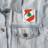 Der Libanon-Wappen Detail Button (Beispiel)