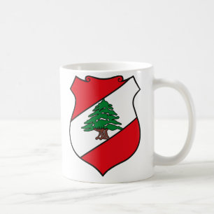 Der Libanon-Wappen Tasse