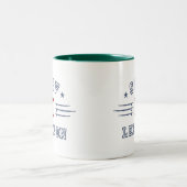 Der Libanon Zweifarbige Tasse (Mittel)