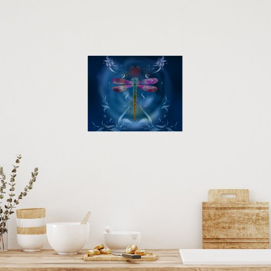 Der Libelleneffekt Poster (Küche)