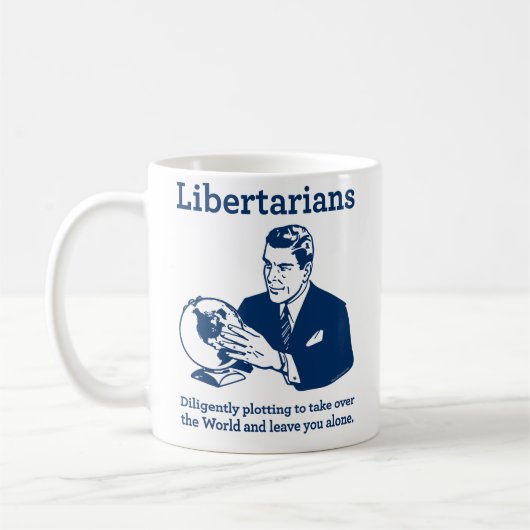 Der liberalistische Plan Kaffeetasse (Links)