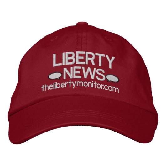 Der Liberty Monitor Bestickte Kappe (Vorderseite)
