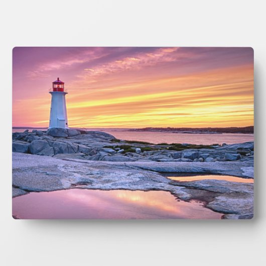 Der Lichtschalter | Peggy's Cove Fotoplatte (Vorderseite)