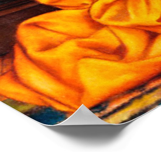 Der Liebe-Beitrag von Evelyn de Morgan Poster (Ecke)