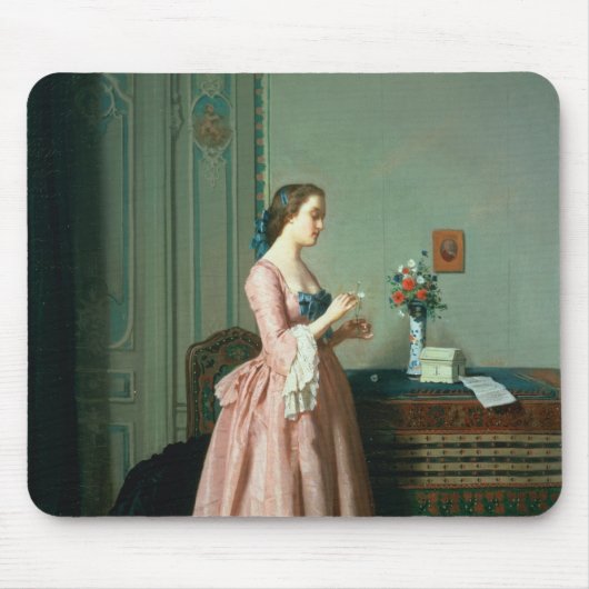 Der Liebe-Buchstabe Mousepad (Vorne)