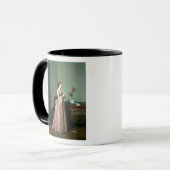 Der Liebe-Buchstabe Tasse (Vorderseite Links)