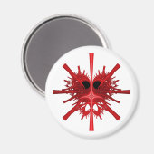 Der Liebe-Bug Magnet (Vorderseite/Rückseite)