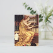 Der Liebe-Potion von Pre-Raphaelite Evelyn de Morg Postkarte (Stehend Vorderseite)