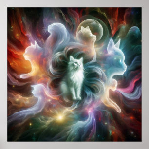 Der liebende Blick: Katzengeist Poster