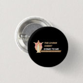 Der liebende Christus kommt zu mir Button (Vorne & Hinten)