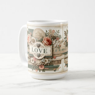 Der Liebestasse, um Kaffee zu haben Tasse