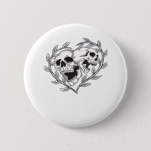 Der Liebhaber, bis der Tod uns scheidet Button (Vorderseite)