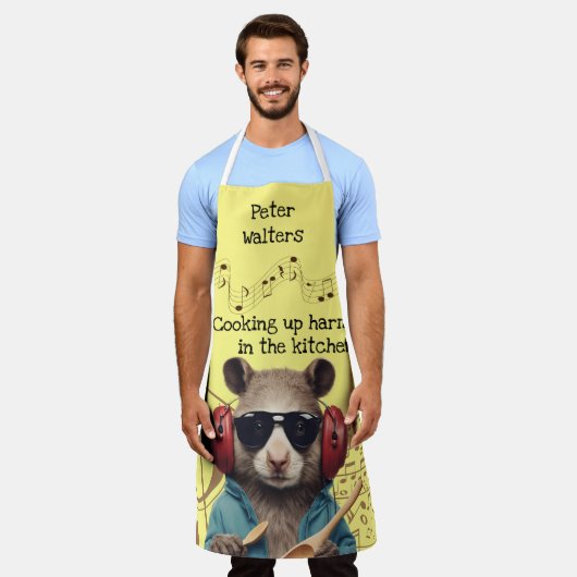 Der Liebhaber der Musikszene der Brüder Schürze (Getragen)