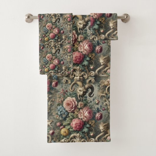 Der Liebhaber von Bloom & Bone - Gotik Viktorianis Badhandtuch Set (Insitu)