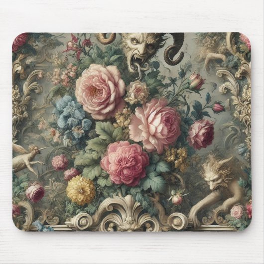 Der Liebhaber von Bloom & Bone - Gotik Viktorianis Mousepad (Vorne)