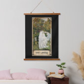 Der Liebhaber Wandteppich Mit Holzrahmen (Schlafzimmer)