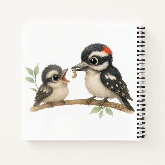 Der liebliche Abenteuerspecker Notizblock (Rückseite)