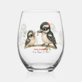 Der liebliche Abenteuerspecker Weinglas Ohne Stiel (Vorderseite)