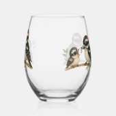 Der liebliche Abenteuerspecker Weinglas Ohne Stiel (Links)
