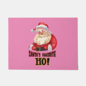 Der Liebling des Weihnachtsmanns Fußmatte (Vorderseite)