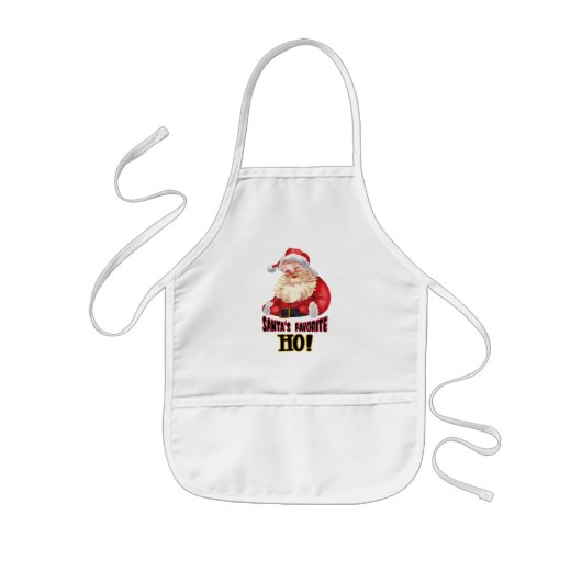 Der Liebling des Weihnachtsmanns Kinderschürze (Vorne)