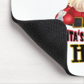 Der Liebling des Weihnachtsmanns Mousepad (Ecke)