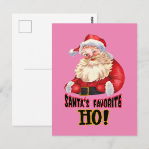 Der Liebling des Weihnachtsmanns Postkarte