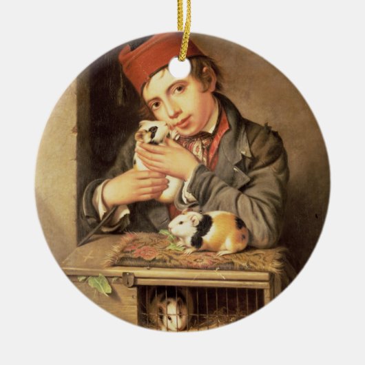 Der Liebling Keramikornament (Vorne)