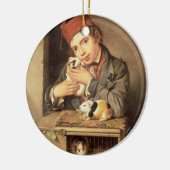 Der Liebling Keramikornament (Links)