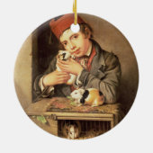 Der Liebling Keramikornament (Hinten)