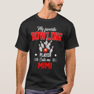 Der Lieblings-Bowling-Spieler ruft mich zum Mutter T-Shirt