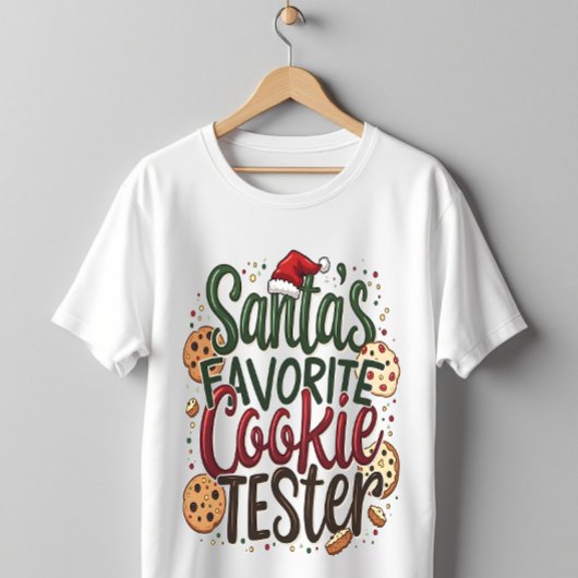 Der Lieblings-Cookie-Tetser des Weihnachtsmanns T-Shirt