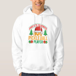 Der Lieblings-Pickleball-Spieler des Weihnachtsman Hoodie