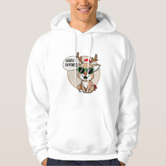 Der Lieblings-Rentiercharakter des Weihnachtsmanns Hoodie