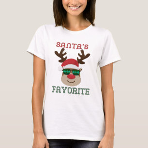 Der Lieblings-Rentiercharakter des Weihnachtsmanns T-Shirt