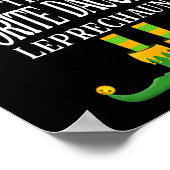 Der Lieblings-Tochter-Leprechaun St Patricks Day M Poster (Ecke)
