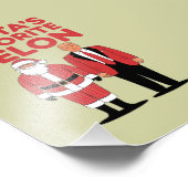 Der Lieblingskandidat Trumps Weihnachtsrepublikane Fotodruck (Ecke)