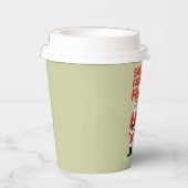 Der Lieblingskandidat Trumps Weihnachtsrepublikane Pappbecher (Rechts)