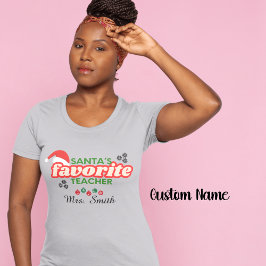 Der Lieblingslehrer des Weihnachtsmanns kann indiv T-Shirt