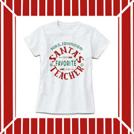 Der Lieblingslehrer des Weihnachtsmanns T-Shirt