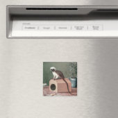 Der Lieblingsmonkey von Carl Linnaeus Magnet (In Situ (Geschirrspüler))