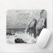 Der Lieblingsplatz der Möven Mousepad (Mit Mouse)
