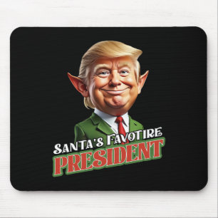Der Lieblingspräsident des Weihnachtsmanns Donald  Mousepad