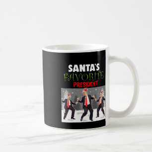 Der Lieblingspräsident des Weihnachtsmanns, Trump, Kaffeetasse