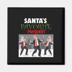 Der Lieblingspräsident des Weihnachtsmanns, Trump, Magnet