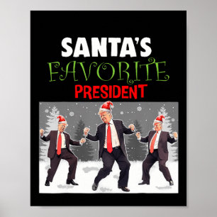 Der Lieblingspräsident des Weihnachtsmanns, Trump, Poster