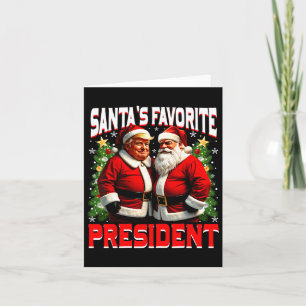 Der Lieblingspräsident Trumps macht Weihnachten zu Karte