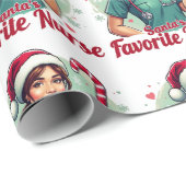 Der Lieblingsschwanz des Weihnachtsmanns Geschenkpapier (Rolleneckpunkt)