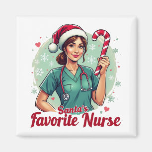 Der Lieblingsschwanz des Weihnachtsmanns Magnet